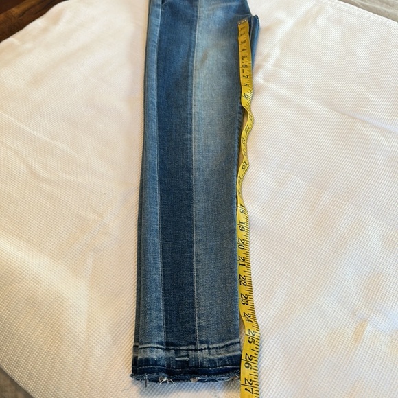 American Eagle Super Stretch Hi-Rise Jegging Crop Two Tone Size 2 Regular - Picture 10 of 15